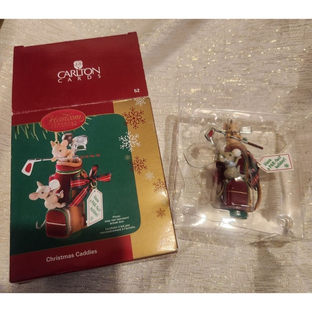 2005 Carlton Cards Christmas Caddies Heirloom Collection Ornament CXOR-052N